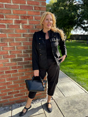 Black Military Jacket Liberty
