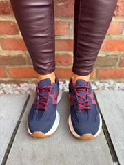 Navy Eden Trainers