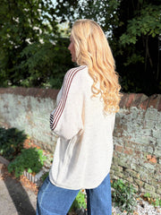 Stone Designer Inspired Stripe Knit Yvonne