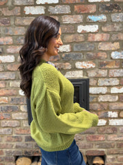 OIive Scarf Accent Jumper Amanda