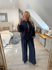 Navy Military Jacket Liberty