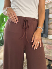 Chocolate Leisure Trousers Juliet
