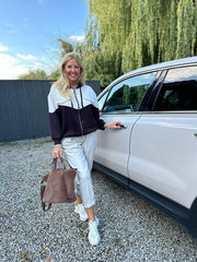 Wine Zip Up Hoodie Imogen