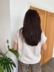 Stone Metallic Flower Top Kenedy