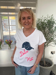 White Dolce Vita Tee Kathy