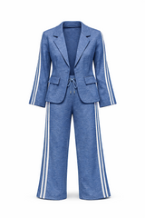 Denim Trouser Suit Octavia