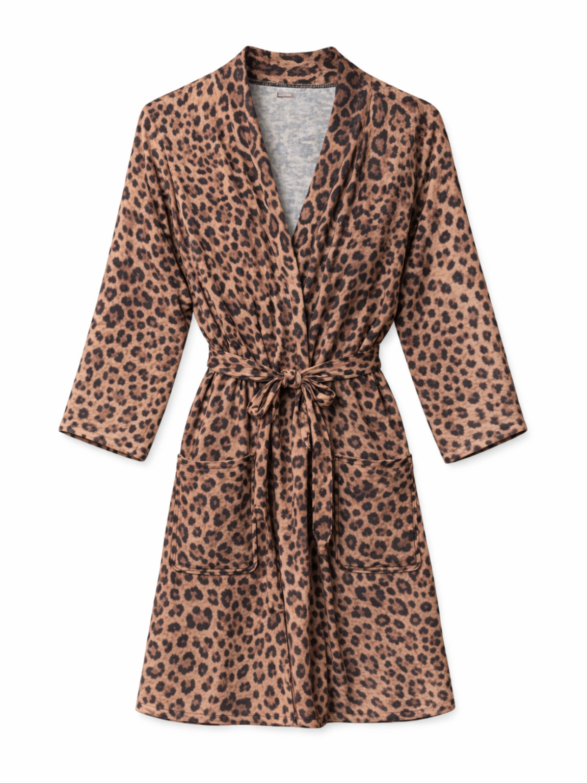 Leopard Print Dressing Gown