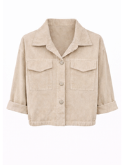 Stone Soft Corduroy Jacket Brooklyn