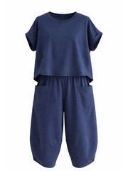 Navy Block Colour Set Cara