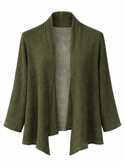 Khaki Bubble Cotton Jacket Beth