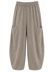 Mocha Pocket Detail Trouser Harley