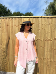 Pink Sleeveless Top Margot