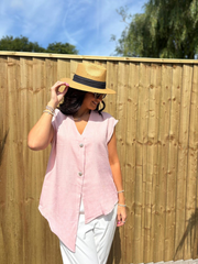 Pink Sleeveless Top Margot