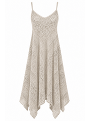 Stone Chevron Lace Dress Haven