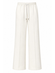 Winter White Seam Front Joggers