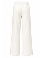 Winter White Seam Front Joggers