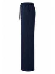Navy Seam Front Joggers