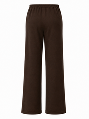 Chocolate Seam Front Joggers