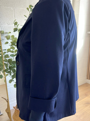 Navy Diamante Blazer Jude