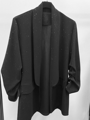 Black Sparkle Take You Anywhere Jacket