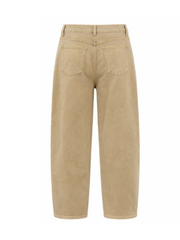 Sand Studded Barrel Leg Jeans