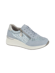 Blue Foil Wedge Delia Trainer