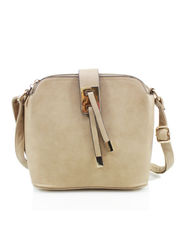 Stone Twin Tassel Crossbody Bag