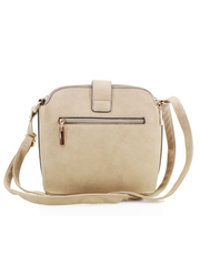 Stone Twin Tassel Crossbody Bag