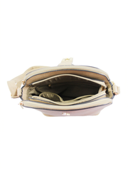 Stone Twin Tassel Crossbody Bag